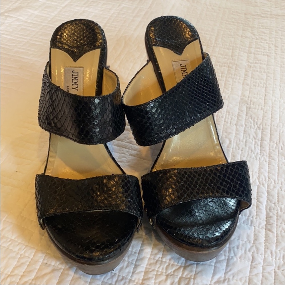 Jimmy Choo authentic snakeskin with studs - Picture 2 of 12